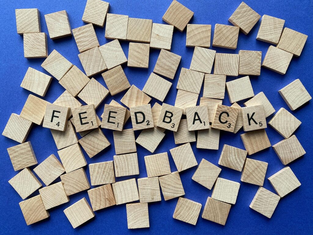 Seeking Feedback and Input Seeking Feedback and Input