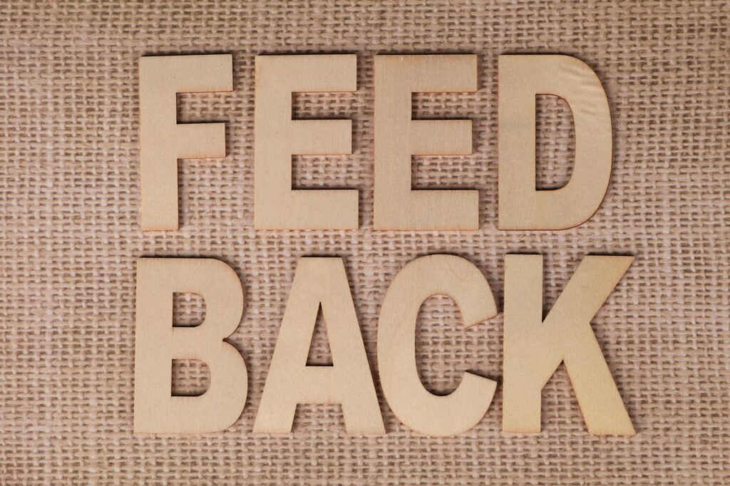 6. Seek Feedback 6. Seek Feedback