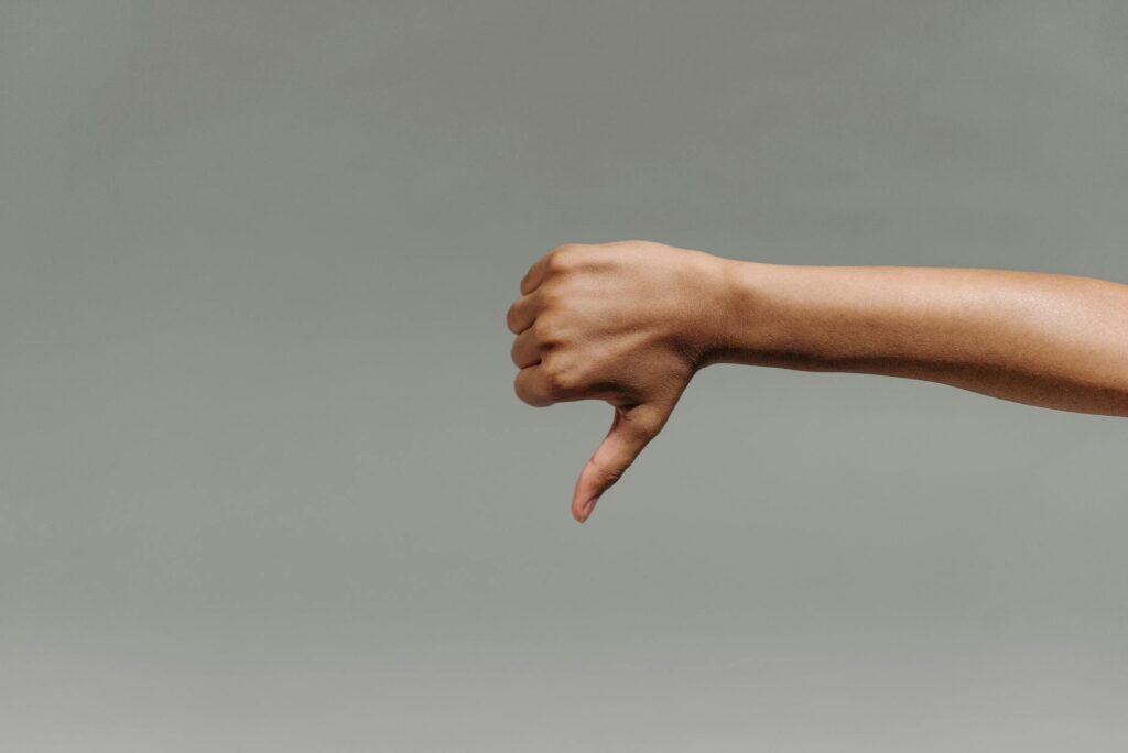 Handling Negative Feedback